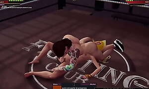 Milena VS Billy Bob (Naked Fighter 3D)
