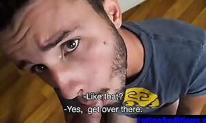 Straight Rugged Latino Hottie fucked for the first time- LatinoAuditions.com