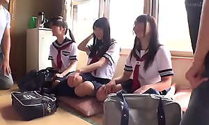 Asian Students Gangbang