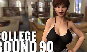 COLLEGE BOUND #90 xxx The horny librarian is always in a flirty mood
